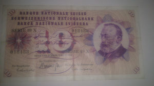 Novčanice Švicarska 1973.