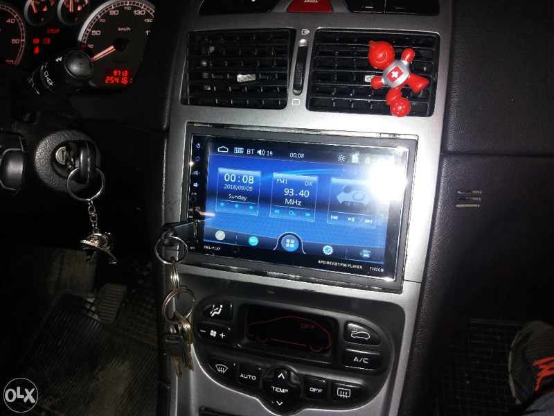 2 DIN 2DIN HD MP5 Multimedija 7" USB SD AUX Auto radio