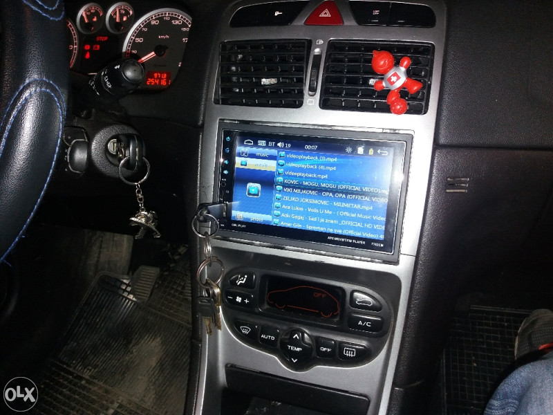 2 DIN 2DIN HD MP5 Multimedija 7" USB SD AUX Auto radio
