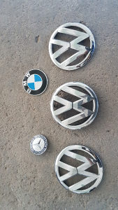 Volkswagen, Bmw, Mercedes znakovi