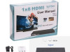 HDMI Splitter 1x8 1080P For HD HDTV 3D DVD