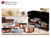 BERLINGERHAUS BH/1591 Set lonaca Rose Gold Collection