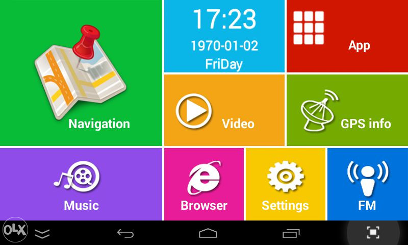 GPS Navigacija (super brza) Igo android 1GBram 4*1.2GHZ