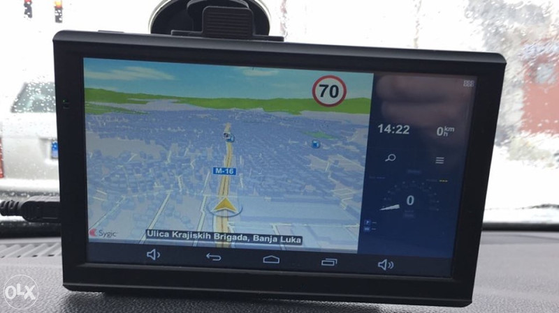 GPS Navigacija (super brza) Igo android 1GBram 4*1.2GHZ