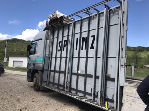 Nosac (transporter) za staklo (vrata,prozore) Hegla