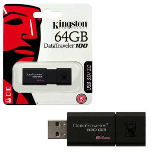 Kingston 3.0 64gb 64 gb USB stik stick flash