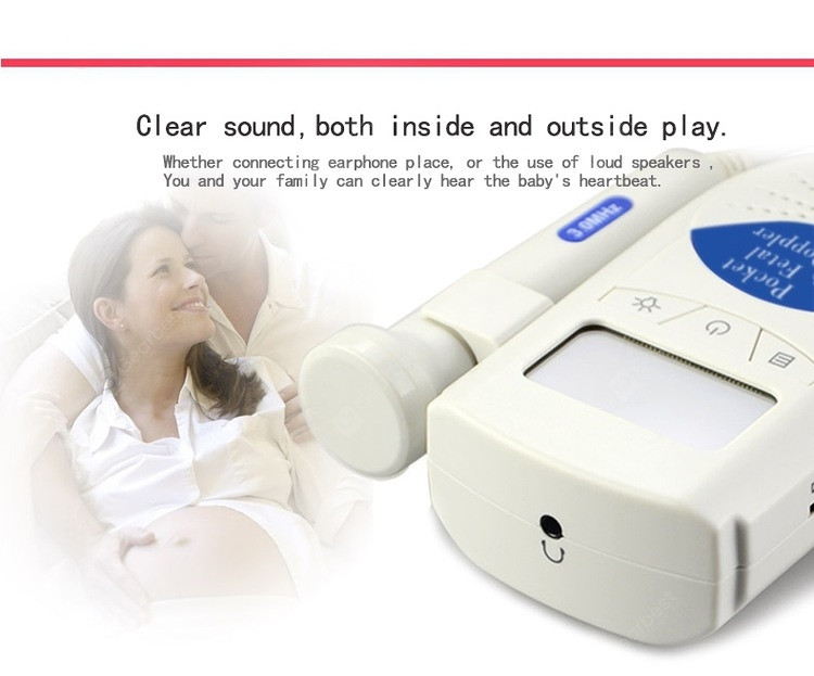 FLOUREON Fetal Doppler ultrazvučno mjerenje pulsa srca
