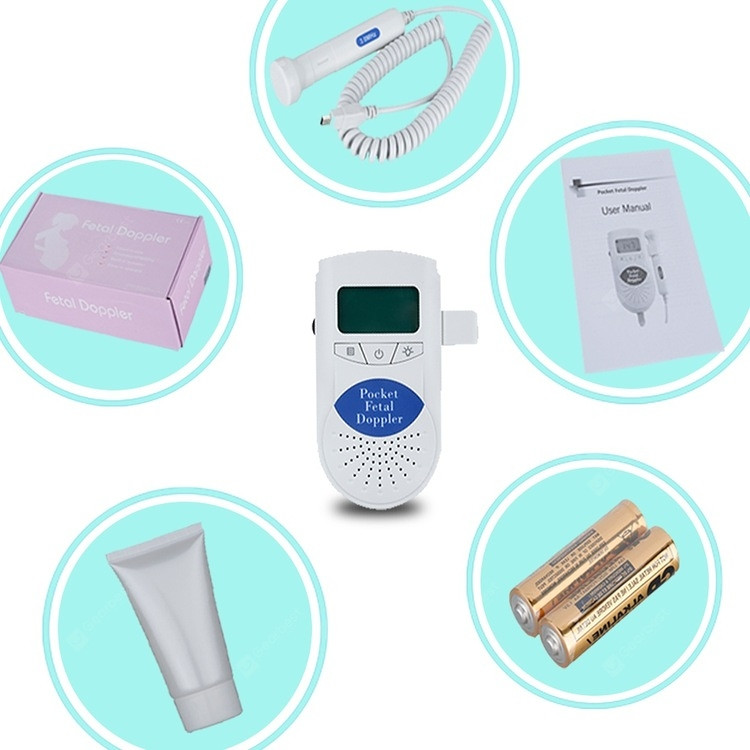 FLOUREON Fetal Doppler ultrazvučno mjerenje pulsa srca
