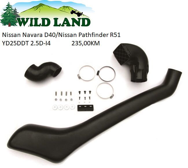 FORD RANGER T7 SNORKEL USIS ZRAKA