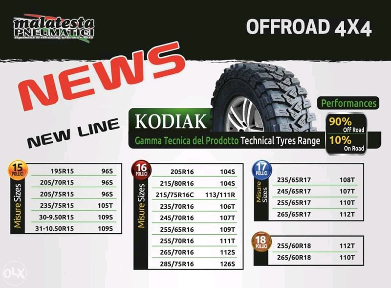 Malatesta KODIAK OFF ROAD GUMA