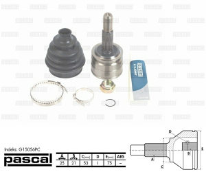 Zglob kineticki vanjski Mitsubishi Colt 2002-2012