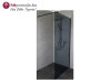 Tuš stijena otvorena VETRO BLACK 120cm h=200 Ferotehna