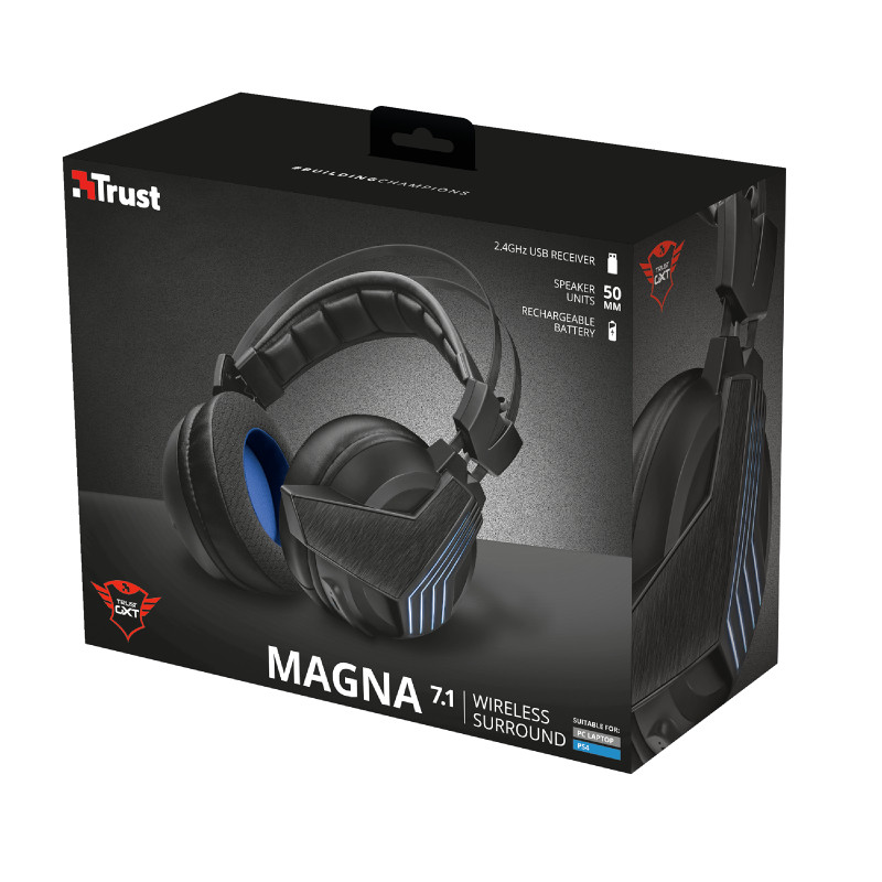 Trust GXT 393 Magna Wirel. 7.1 Surround Gaming Headset