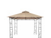 Metalna gazebo tenda Panama 3x3m sa duplim krovom