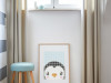 Dot on art Pingvin plakat