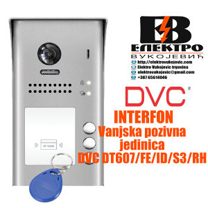 Interfon DVC pozivna jedinica sa tri tipke IP54