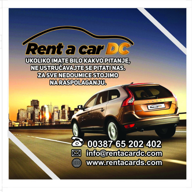 Rent A Car Brcko iznajmljivanje vozila izdavanje auta