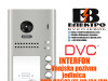 Interfon DVC pozivna jedinica sa četri tipke IP54