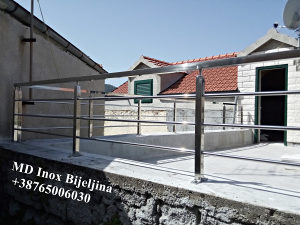 Inoks inox prohrom balkonska ograda balkoni Bijeljina