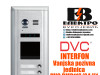 Interfon DVC vanjska pozivna jedinica sa 4 tipki IP43