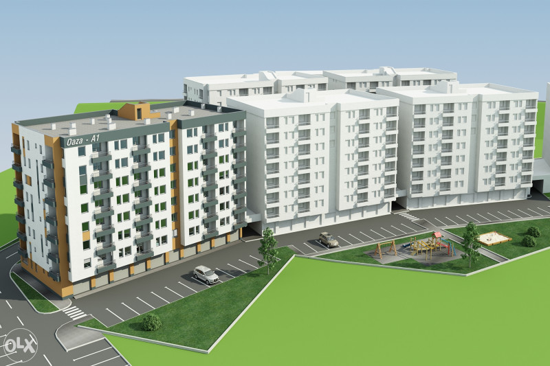 Dvosoban stan 44,65m2 - Naselje Oaza Tuzla