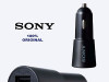 Autopunjac Sony USB 4.8A dva izlaza, ORIGINALNI punjac