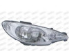 Far Peugeot 206 H7 Kristalni