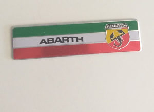 Plocica Znak ABARTH aluminijum Italy