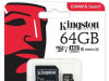 Kingston Micro SDCS Canvas Memory Card 64GB