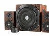 Zvucnici Vigor 2.1 Subwoofer Speaker Set - brown