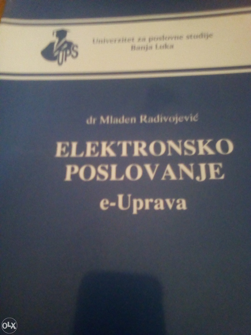 ELEKTRONSKO POSLOVANJE - Fakultet - OLX.ba