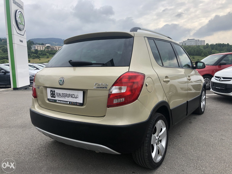 ŠKODA FABIA SCOUT 1.6 TDI 2010 AKCIJA