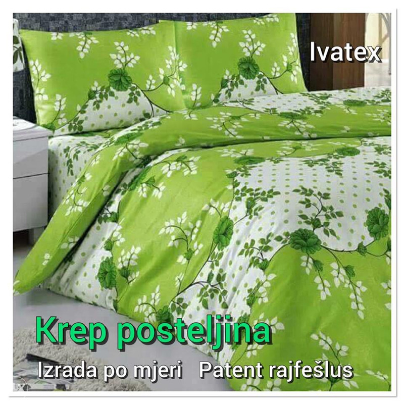 Posteljina povoljno krep