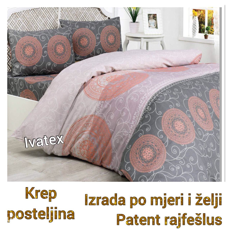 Posteljina povoljno krep