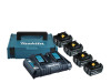Makita 4x baterija BL1850 5Ah 18V + punjač + kofer