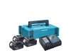 Makita 3x baterija BL1840 4Ah 18V + punjač + kofer