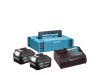 Makita 2x baterija BL1040B 10,8V + punjač + kofer
