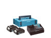 Makita 2x baterija BL1020B 10,8V + punjač + kofer