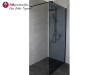 Tuš stijena otvorena VETRO BLACK 120cm h=200 Ferotehna
