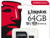 KINGSTON MICRO SD 64GB CLASS 10 (020780)