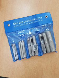 Probijač set zumba zumbe 15 komada 2-22mm