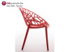 MODERNA STOLICA A349 PVC CRVENO