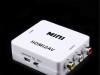 Portable Full HD 1080P HDMI to AV CVBS Video Adapter