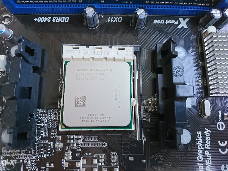 Asrock A75M-HVS FM1 MB, AMD X641 CPU, 8GB DDR3