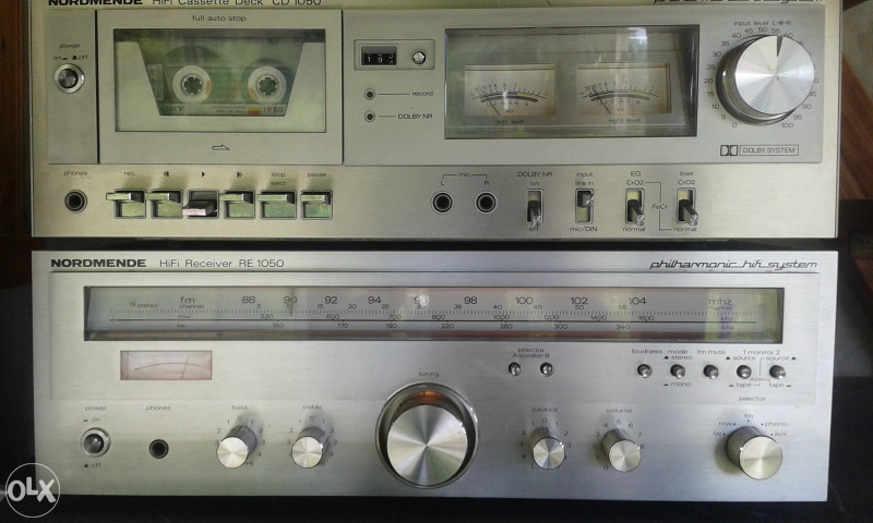 POJAČALO RECEIVER I KASET DEK NORDMENDE