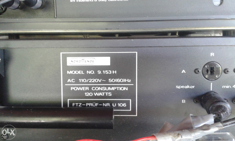 POJAČALO RECEIVER I KASET DEK NORDMENDE