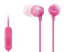 Slusalice sa mikrofonom Sony EX-15 pink (23437)