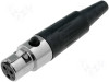 AMPHENOL XLR MINI ZENSKI 3-POL (019389)
