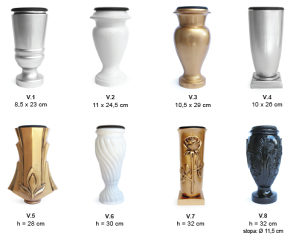 Ukrasni artikli za spomenike - Vaze