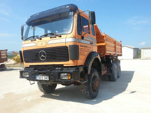 Mercedes kiper 2635  6X6